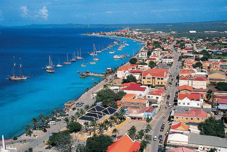 Kralendijk, the Capital of Bonaire